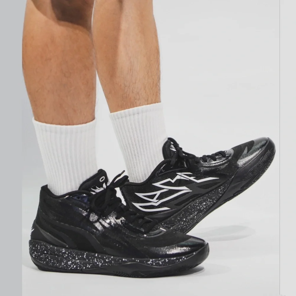 Puma Mens Lamelo Ball MB.02 Basketball Shoes 379420 01 - Picture 2 of 7